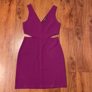 NWT express cutout dress